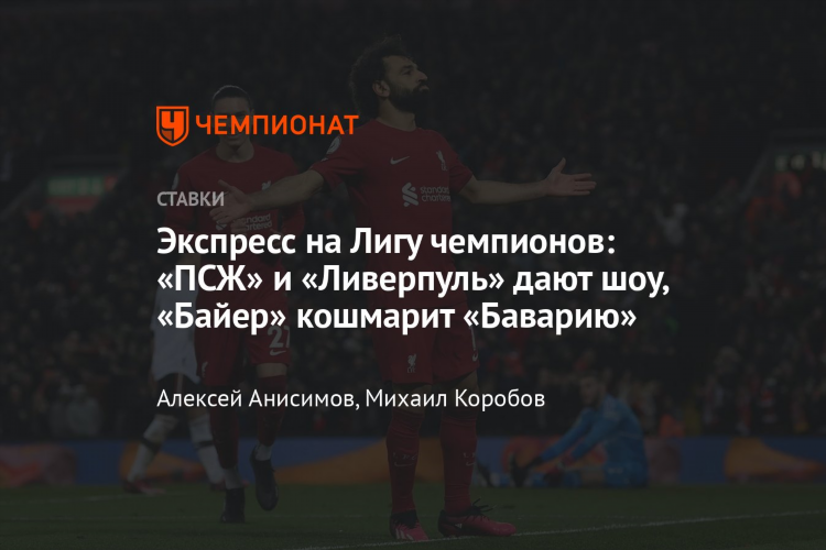 Прогнозы на лигу чемпионов сегодня от профессионалов