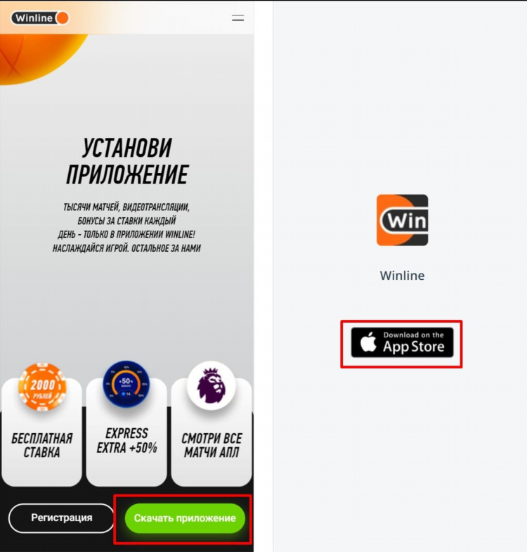 Винлайн официальный сайт скачать winline download pro